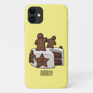 Funda Para iPhone 11 Ilustracion personalizado de pastel de pan de jeng