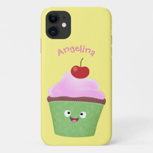 Funda Para iPhone 11 Ilustracion personalizado de quequitos alegres