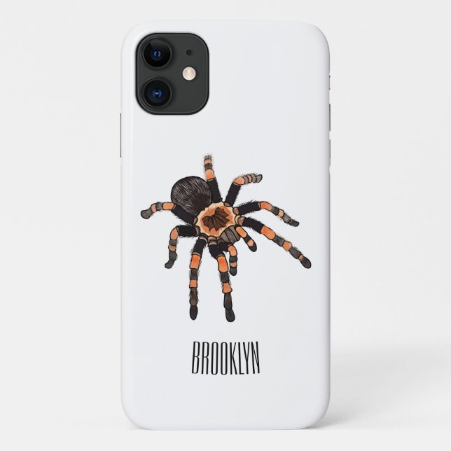 Funda De Case-Mate Para iPhone Ilustracion personalizado de Tarantula (Reverso)