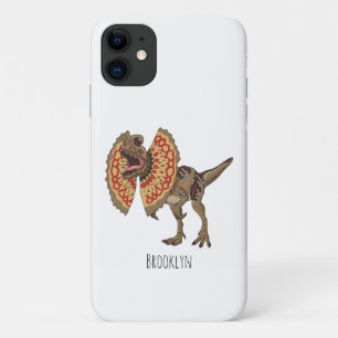 Funda Para iPhone 11 Ilustracion personalizado Dilophosaurus