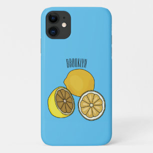 Funda Para iPhone 11 Ilustracion personalizado limón