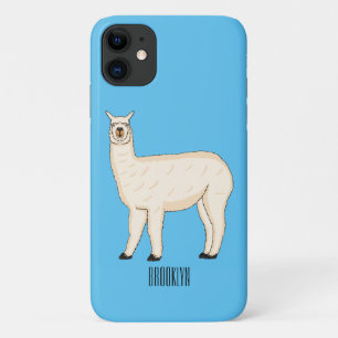 Funda Para iPhone 11 Ilustracion personalizado Llama