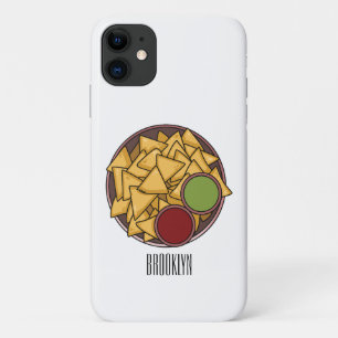 Funda Para iPhone 11 Ilustracion personalizado Nachos