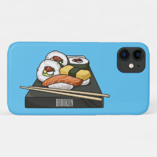 Funda Para iPhone 11 Ilustracion personalizado Sushi