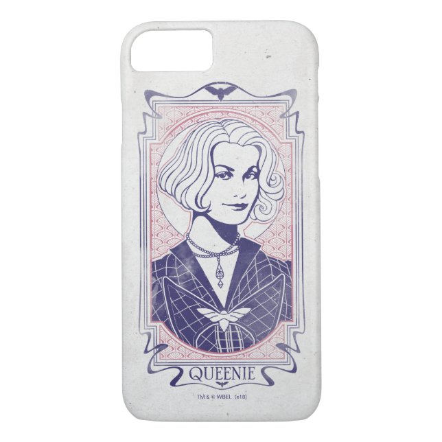 FUNDA DE Case-Mate PARA iPhone ILUSTRACION QUEENIE GOLDSTEIN™ (Reverso)
