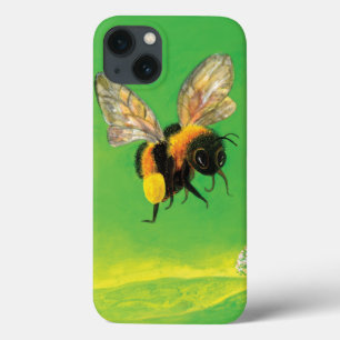 Funda Para iPhone 13 Ilustracion volador de abejorros