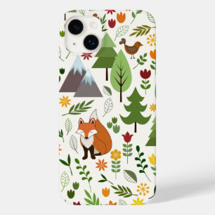Funda Para iPhone 14 Plus De Case-Mate Ilustraciones de estilo escandinavo en el patrón C