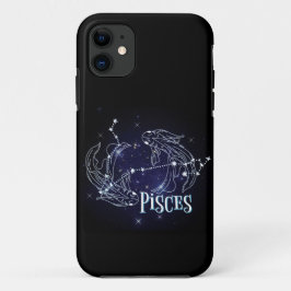 Funda Para iPhone 11 Im A Pisces Zodiac. Rótulo Pisces Zodiac De Moda