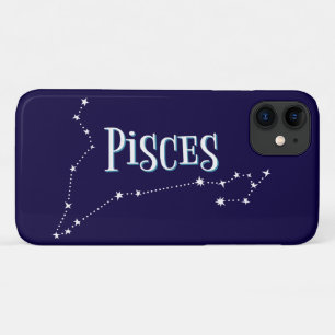 Funda Para iPhone 11 Im A Pisces Zodiac. Rótulo Pisces Zodiac De Moda