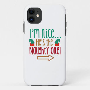 title_seo2 Im Nice Hes Naughty Elf Gorra