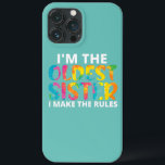 Funda Para iPhone 13 Pro Max I'm The Oldest I Make The Rules Tees Tie Dye<br><div class="desc">I'm The Oldest I Make The Rules Tees Tie Dye Gift. Perfect gift for your dad,  mom,  papa,  men,  women,  friend and family members on Thanksgiving Day,  Christmas Day,  Mothers Day,  Fathers Day,  4th of July,  1776 Independent day,  Veterans Day,  Halloween Day,  Patrick's Day</div>