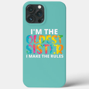 Funda Para iPhone 13 Pro Max I'm The Oldest I Make The Rules Tees Tie Dye 