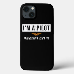 Funda Para iPhone 13 IM Un Aterrador Piloto No Es Molesto