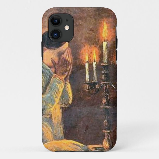 Funda De Case-Mate Para iPhone Imagen clásica judía (Reverso)