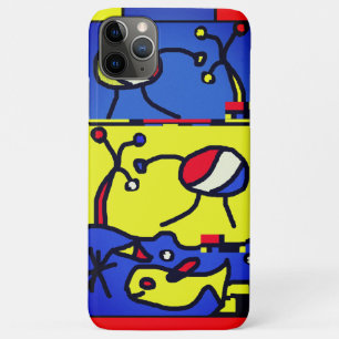 Funda Para iPhone 11 Pro Max Imagen con arte moderno de pescado