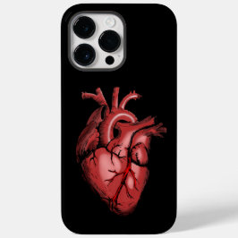 Funda Para iPhone 14 Pro Max De Case-Mate Imagen de corazón anatómico realista