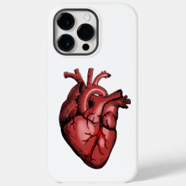 Funda Para iPhone 14 Pro Max De Case-Mate Imagen de corazón anatómico realista