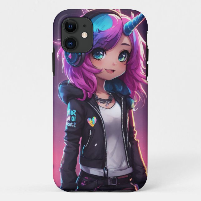 Funda De Case-Mate Para iPhone Imagen de Emo Rock: Expresión Artística Expresiva (Reverso)