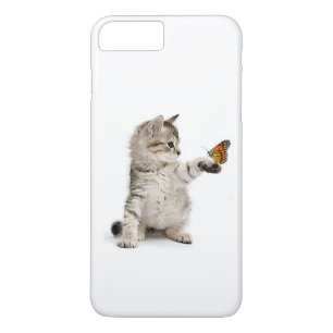 Funda Para iPhone 8 Plus/7 Plus Imagen de gato para iPhone 7 Plus, apenas allí