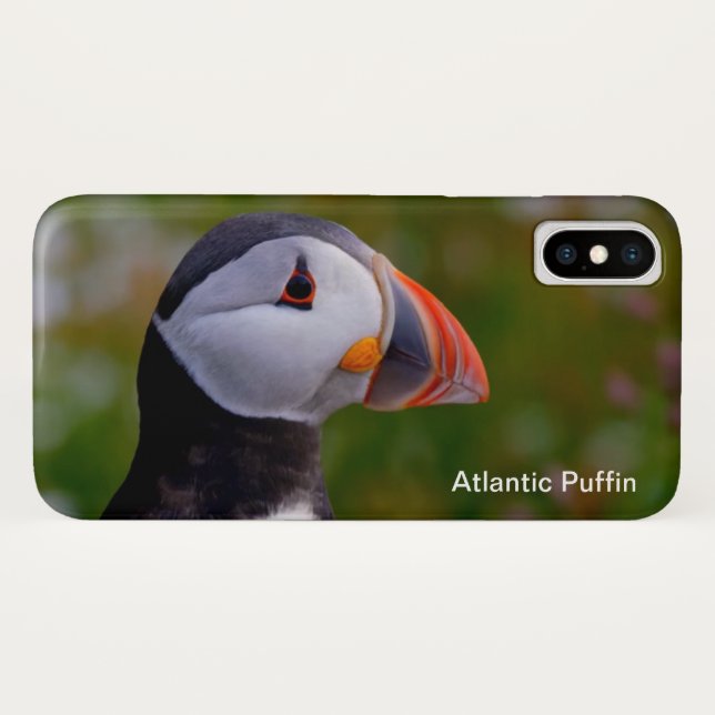 Funda De Case-Mate Para iPhone Imagen de Puffin para estuche iPhone / iPad (Reverso (horizontal))