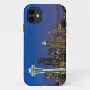 Funda Para iPhone 11 Imagen del horizonte de Seattle en horas de mañan