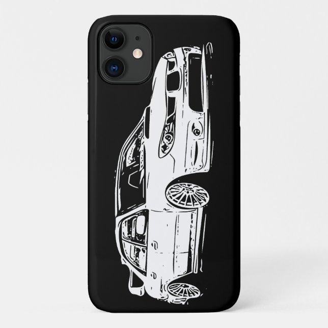 Funda De Case-Mate Para iPhone Imagen del Vector Sti Subaru Impreza WRX (Reverso)