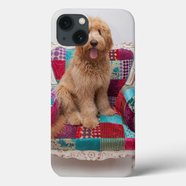 Funda De Case-Mate Para iPhone Imágenes de Getty | Cute Goldendoodle (Reverso)