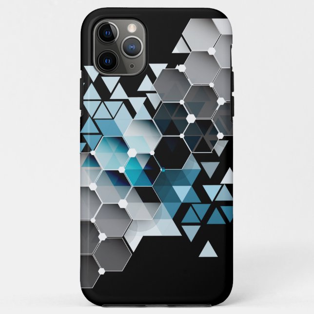 Funda De Case-Mate Para iPhone Imaginación geométrica (Reverso)