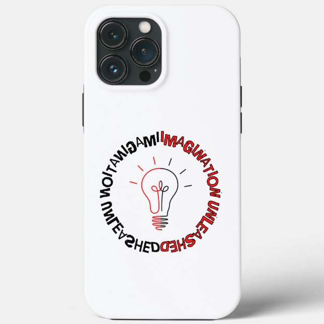 Funda De Case-Mate Para iPhone Imaginación Unleasing 03.b (Reverso )