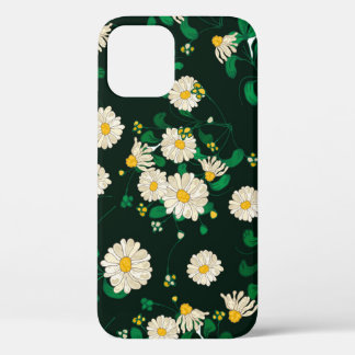 Funda Para iPhone 12 Imitación de dibujos de niños bordados.