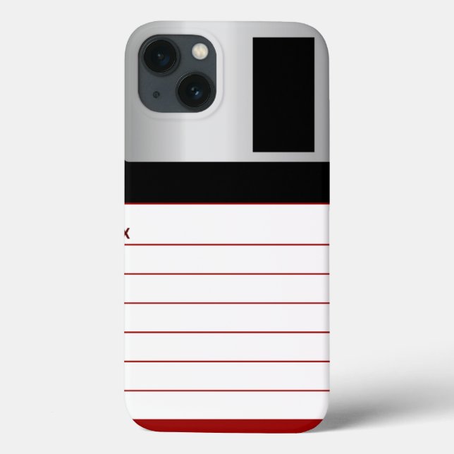 Funda De Case-Mate Para iPhone ¡IMPACTANTE ! Disco Floppy Antiguo (Reverso)