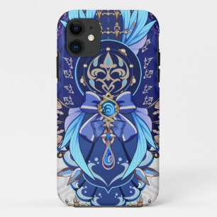 Funda Para iPhone 11 Impacto de Furina Pneuma Genshin