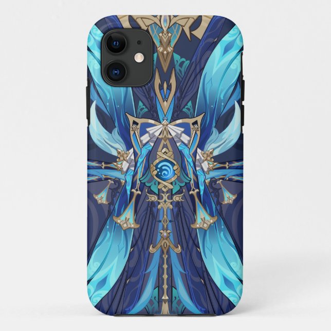 Funda De Case-Mate Para iPhone Impacto de Neuvillette Genshin (Reverso)