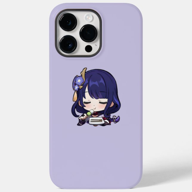 Funda De Case-Mate Para iPhone Impacto de Raiden Shogun Genshin (Reverso )