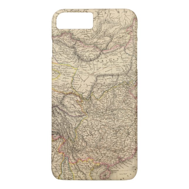 Funda De Case-Mate Para iPhone Imperio chino, Japón (Reverso)