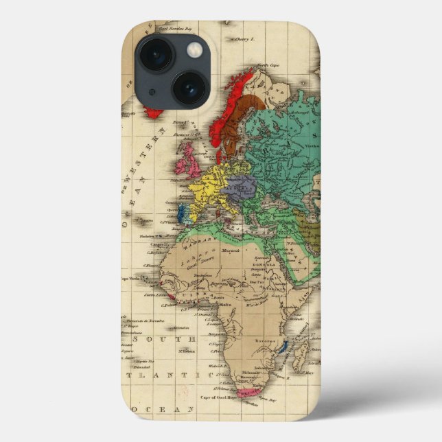 Funda De Case-Mate Para iPhone Imperio del ANUNCIO 1811 de Napoleon Bonaparte (Reverso)