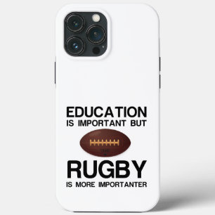FUNDA PARA iPhone 13 PRO MAX IMPORTANTE DE RUGBIS IMPORTANTE PARA LA EDUCACIÓN