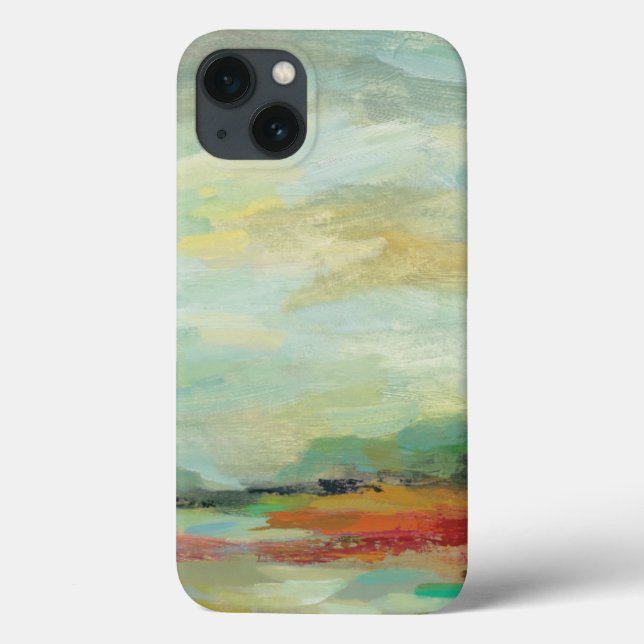 Funda De Case-Mate Para iPhone Impresión abstracta de campo de salida | Silvia Va (Reverso)