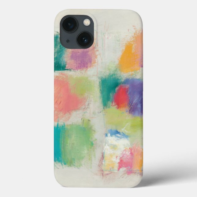 Funda De Case-Mate Para iPhone Impresión abstracta de piedra horizontal de los (Reverso)