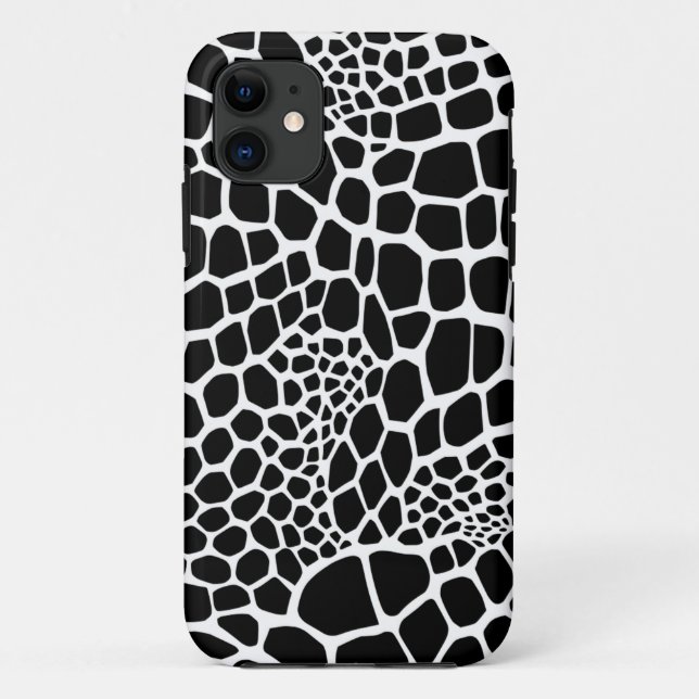 Funda De Case-Mate Para iPhone Impresión animal reptil (Reverso)