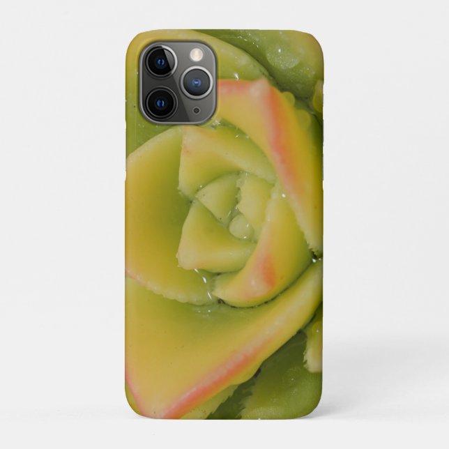 Funda De Case-Mate Para iPhone Impresión artística de fotografía de planta de ros (Reverso)
