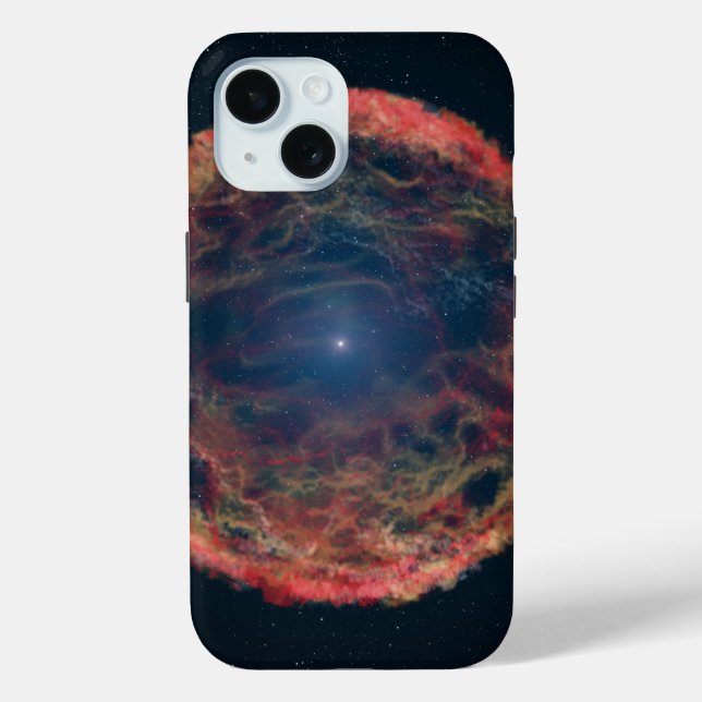 Funda De Case-Mate Para iPhone Impresión artística de Supernova 1993j. (Reverso )