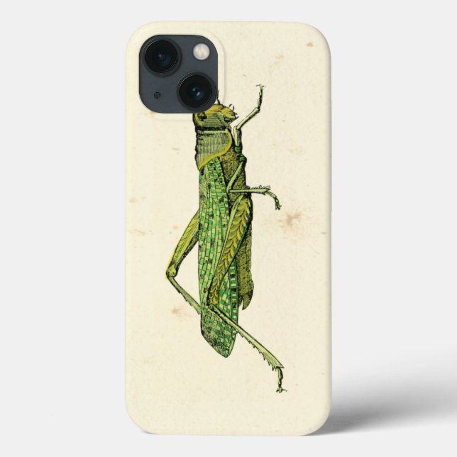 Funda De Case-Mate Para iPhone Impresión bordeada del pastor verde (Reverso)