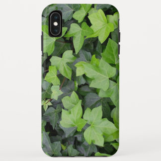 Funda Para iPhone XS Max Impresión botánica de marfil verde