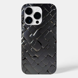 Funda Para iPhone 14 Pro De Case-Mate Impresión de acero inoxidable de plata de titanio