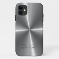 Impresión de acero inoxidable plateado