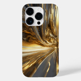 Funda Para iPhone 14 Pro De Case-Mate Impresión de acero inoxidable titanio de plata y o