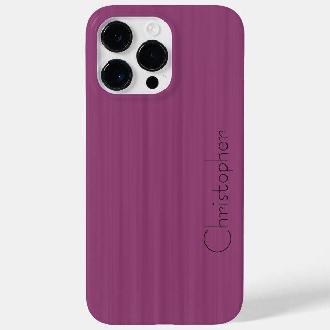 Funda De Case-Mate Para iPhone Impresión de acero inoxidable titanio 🩷 plata (Reverso)