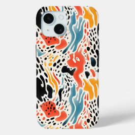 Funda Para iPhone 15 Impresión de animales