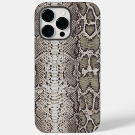 Funda Para iPhone 14 Pro Max De Case-Mate Impresión de animales de piel de serpiente